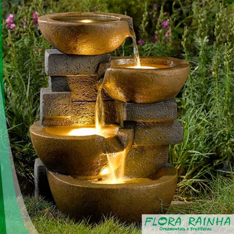 fontes para jardim